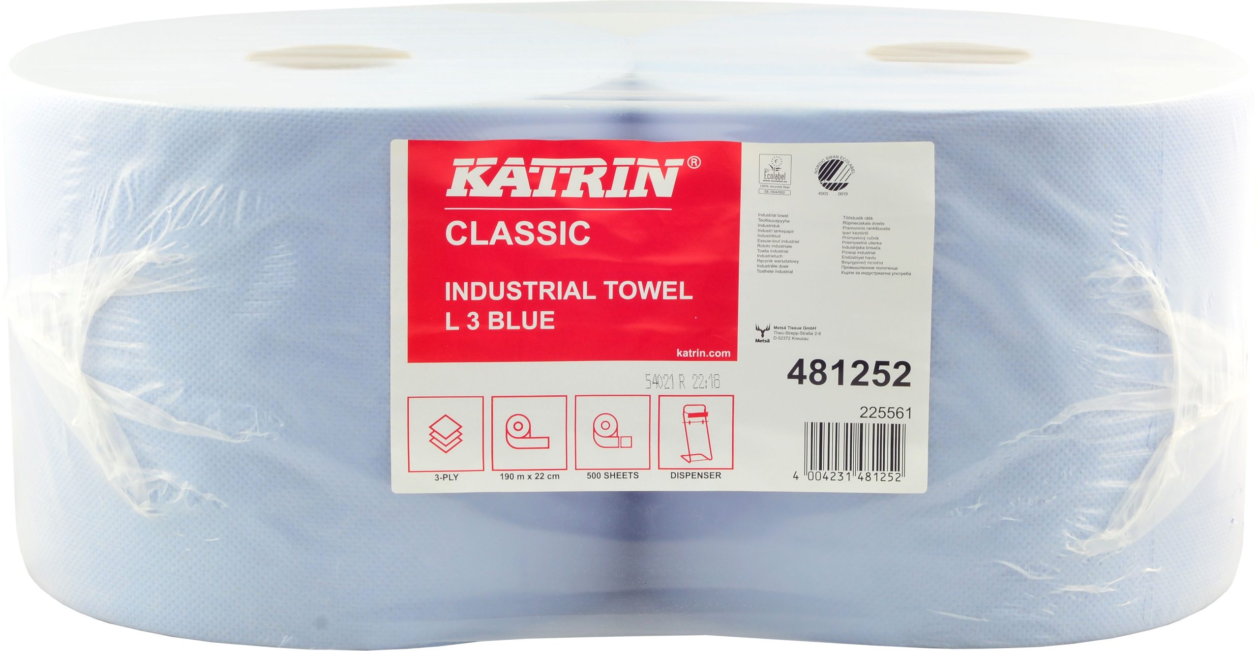 Katrin Classic Industrial Towel L3 blue