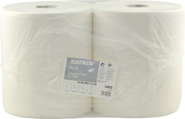 <strong>Katrin Plus Industrial towel XL2 (3402)</strong> - Opakowanie 2szt. 2-warstwowy