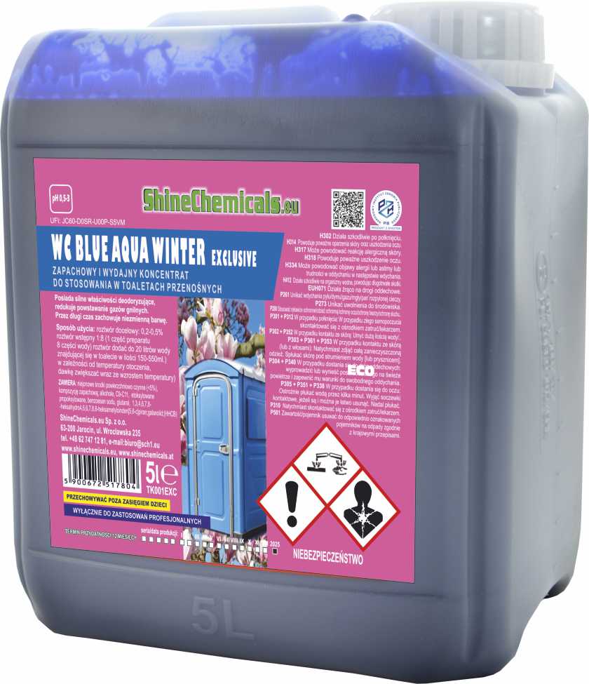 WC BLUE AQUA WINTER